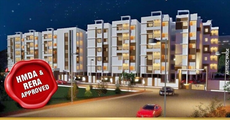 Exterior View, sv-abhinandan 2 Bedroom 998 Sq.Ft. Apartment In Medchal Hyderabad 9085973