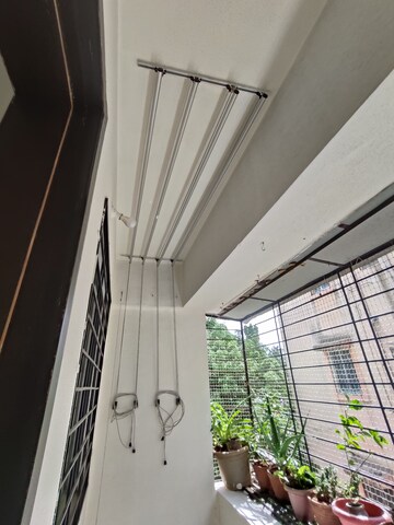 Balcony in 1 BHK Apartment at Daulat Nagar, Anand Nagar – for Rent