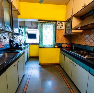 Kitchen in 4 BHK Apartment at Payal CHS Varsova, Versova – for Rent