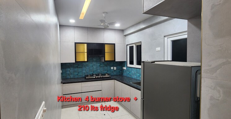 Kitchen, rajapushpa-provincia 3 Bedroom 1715 Sq.Ft. Apartment In Narsingi Hyderabad 9085969