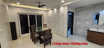 Living Room in 3 BHK Apartment at Rajapushpa Provincia, Narsingi – for Rent