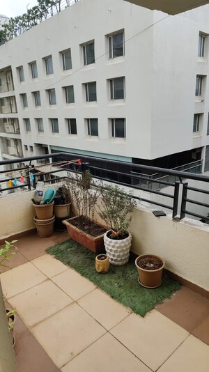 Balcony in 1 BHK Apartment at Solitaire Paradise, Wakad – for Sale