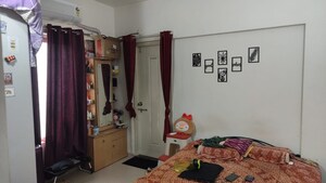 Living Room in 1 BHK Apartment at Solitaire Paradise, Wakad – for Sale
