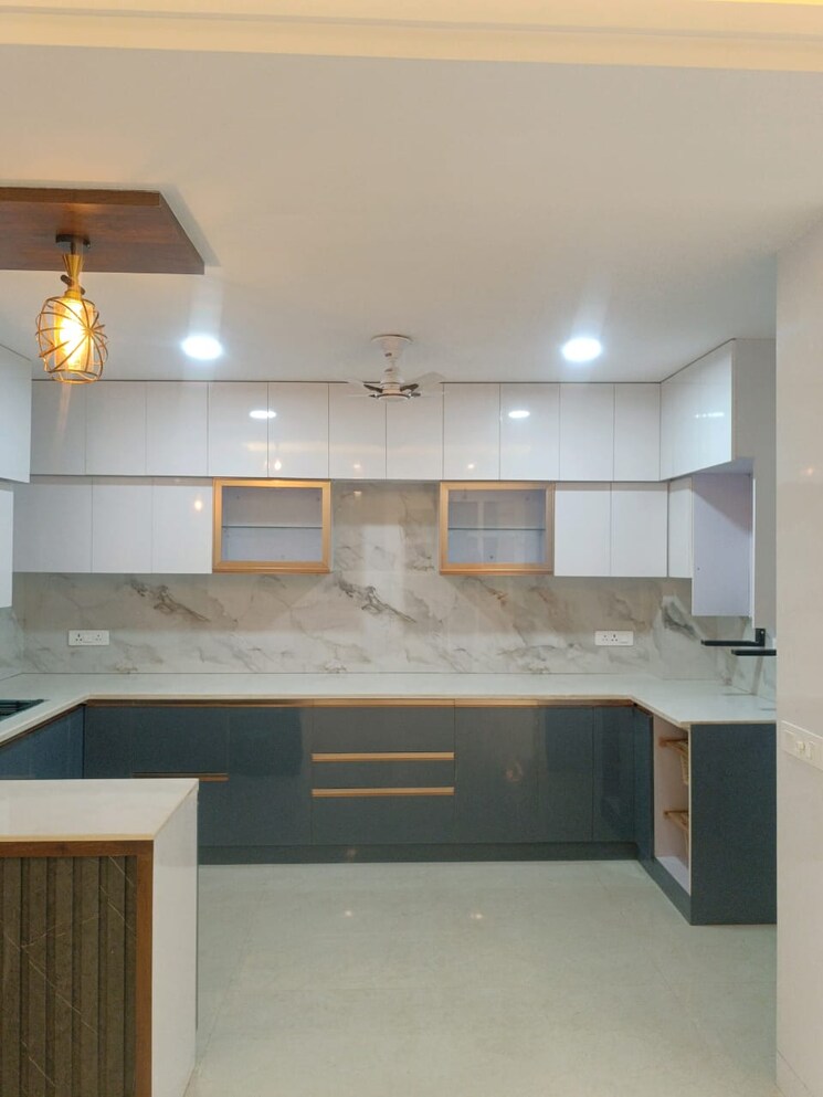 Kitchen, chattarpur 4 Bedroom 220 Sq.Yd. Builder Floor In Chattarpur Delhi 9086175