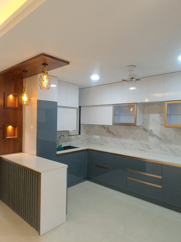 Kitchen, chattarpur 4 Bedroom 220 Sq.Yd. Builder Floor In Chattarpur Delhi 9086175