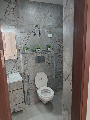 Bathroom in 4 BHK Builder Floor at Chattarpur – for Sale