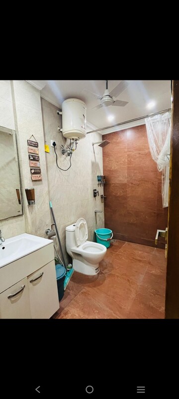 Bathroom in 3 BHK Builder Floor at Saket – for Rent