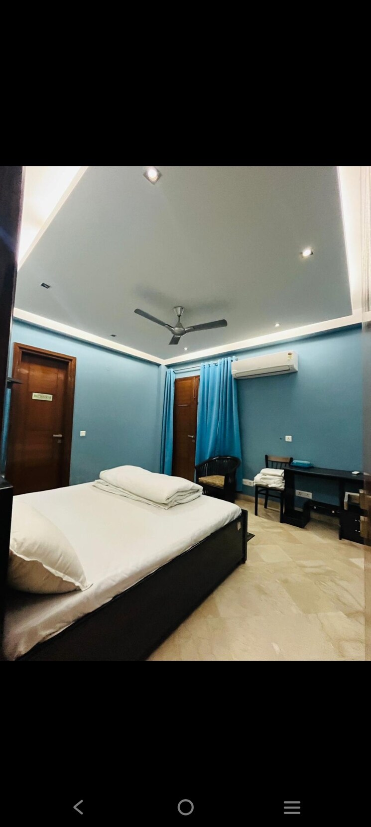 Bedroom, saket 3 Bedroom 1500 Sq.Ft. Builder Floor In Saket Delhi 9086149