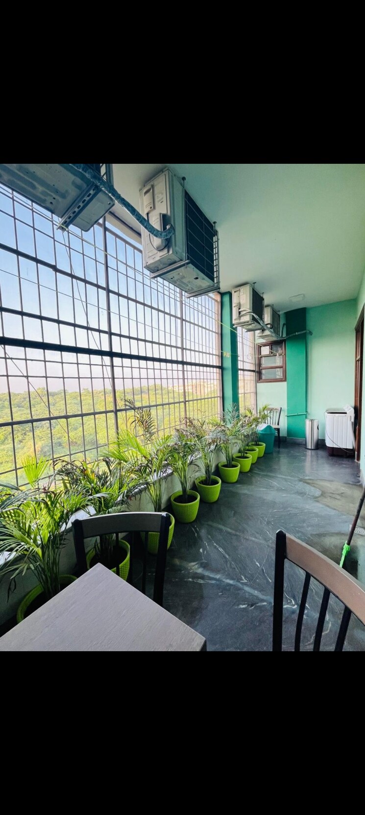 Balcony, saket 3 Bedroom 1500 Sq.Ft. Builder Floor In Saket Delhi 9086149