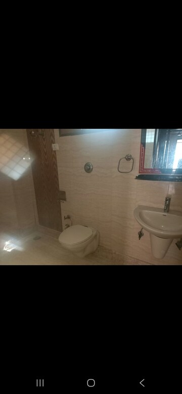 Bathroom in 3.5 BHK Builder Floor at Puri PP City Centre, Pitampura – for Rent