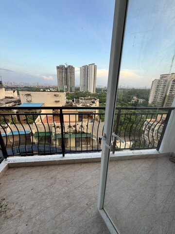 Balcony in 3 BHK Apartment at Oxirich Avenue, Ahinsa Khand 2 – for Sale