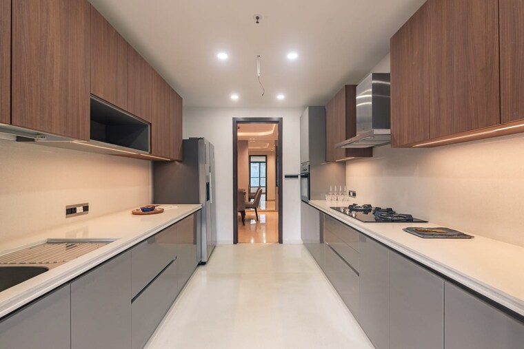 Kitchen, kalpataru-mugnus 3 Bedroom 1321 Sq.Ft. Apartment In Bandra East Mumbai 9086251