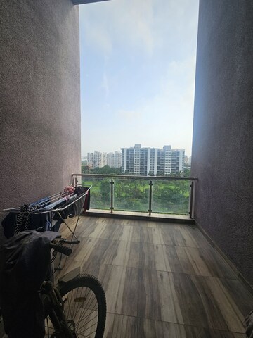 Balcony in 3 BHK Apartment at Goel Ganga Acropolis, Baner – for Rent