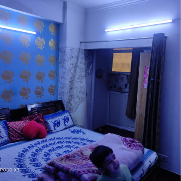 Master Bedroom in 2 BHK Apartment at Gardenia Golf City, Noida Central – for Rent