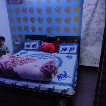 Bedroom in 2 BHK Apartment at Gardenia Golf City, Noida Central – for Rent