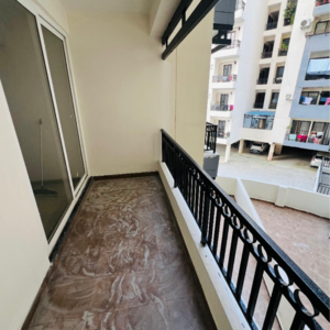 Balcony in 4 BHK Apartment at Ratan Galaxy, Lalbagh – for Sale