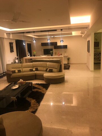 Living Room in 4 BHK Apartment at RMZ Latitude, Hebbal – for Sale