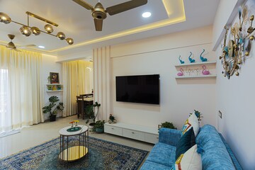 Living Room in 3 BHK Apartment at G K Rajaveer Palace, Pimple Saudagar – for Sale