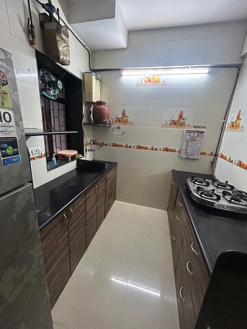 Kitchen in 2 BHK Apartment at Vrindavan CHS Thane West, Vrindavan Society – for Rent