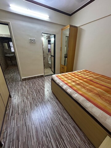 Bedroom in 2 BHK Apartment at Vrindavan CHS Thane West, Vrindavan Society – for Rent