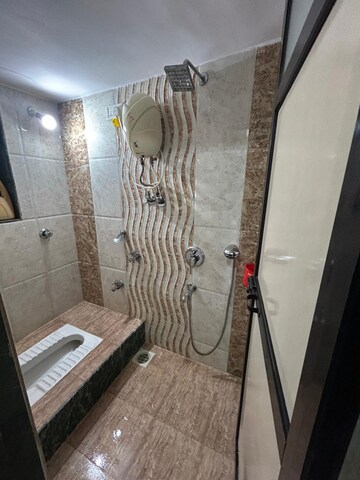 Bathroom in 2 BHK Apartment at Vrindavan CHS Thane West, Vrindavan Society – for Rent
