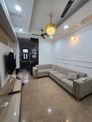 Living Room in 3 BHK Apartment at Prateek Grand City, Siddharth Vihar – for Sale