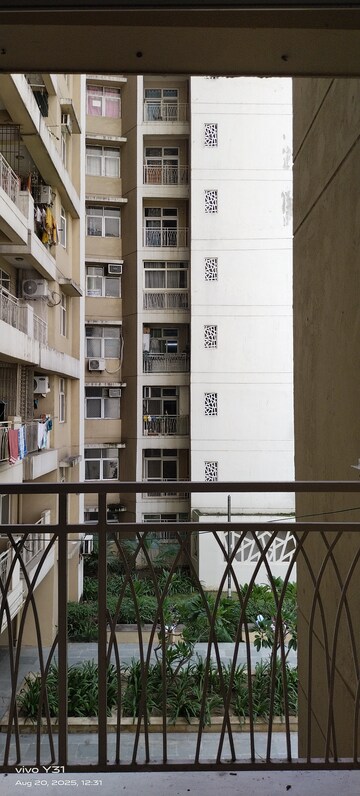 Balcony in 3 BHK Apartment at Mahagun Mywoods, Sector 16c Greater Noida – for Rent