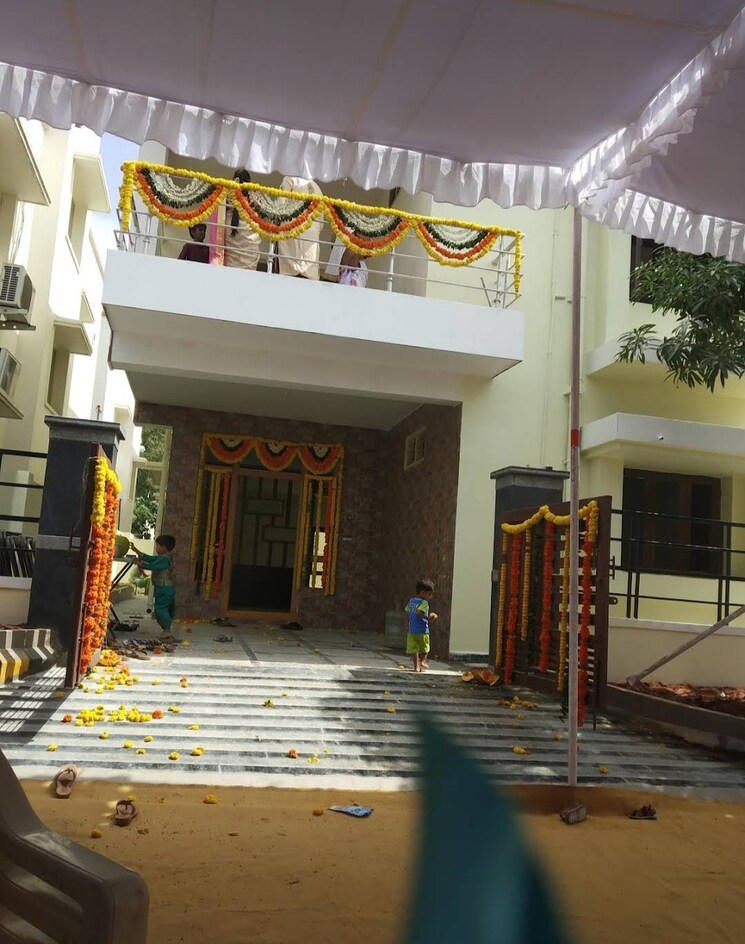 Exterior View, hi-rise-paradise 3 Bedroom 1900 Sq.Ft. Villa In Bachupally Hyderabad 9086486