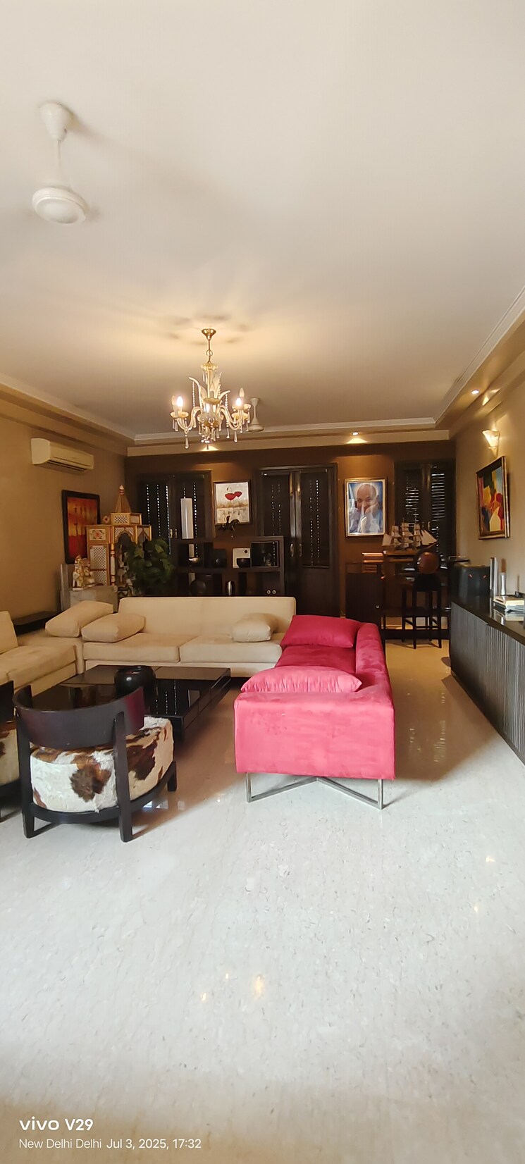 Living Room, greater kailash ii 5 Bedroom 1200 Sq.Yd. Builder Floor In Greater Kailash ii Delhi 9086539