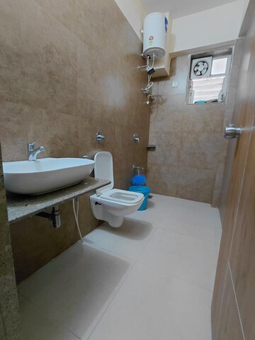 Bathroom in 3 BHK Apartment at Memnagar – for Rent