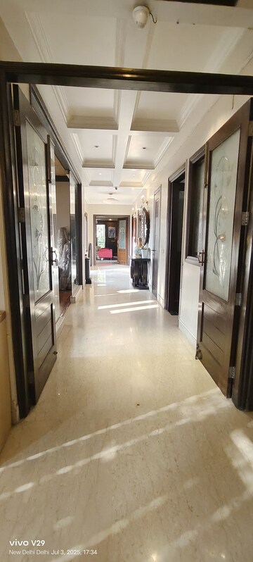 Building Lobby in 5 BHK Builder Floor at Greater Kailash ii – for Sale