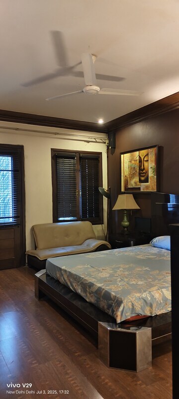 Living Room in 5 BHK Builder Floor at Greater Kailash ii – for Sale