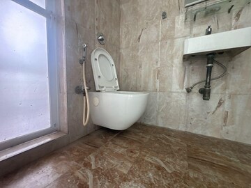 Bathroom in 3 BHK Apartment at Keytech Jiten CHS, Andheri West – for Rent