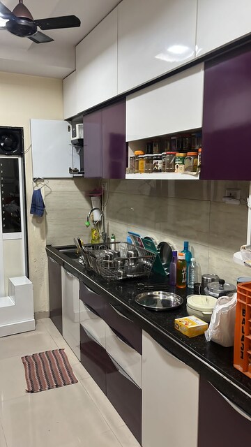 Kitchen in 2 BHK Apartment at Indiabulls Park, New Panvel – for Rent