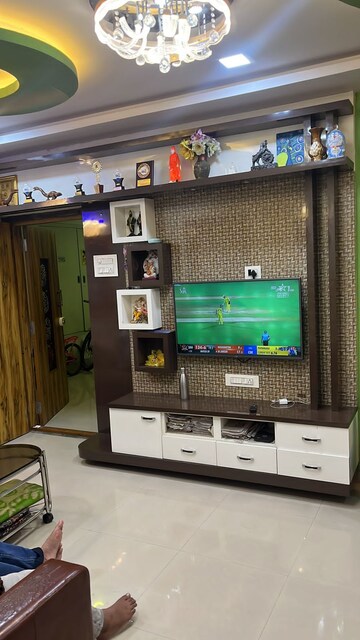 Living Room in 2 BHK Apartment at Indiabulls Park, New Panvel – for Rent