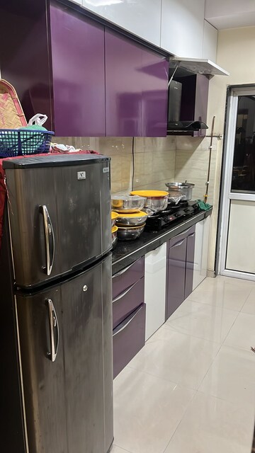 Kitchen in 2 BHK Apartment at Indiabulls Park, New Panvel – for Rent