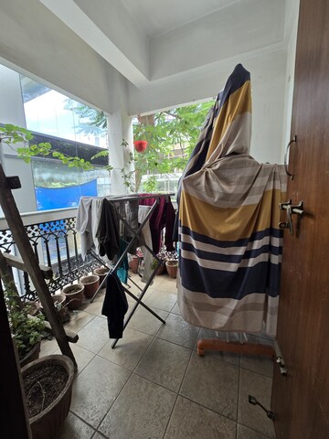 Balcony in 3 BHK Apartment at Indiranagar – for Rent