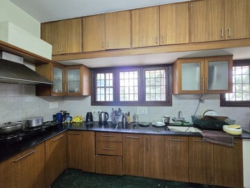 Kitchen in 3 BHK Apartment at Indiranagar – for Rent