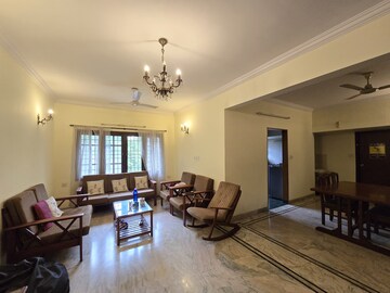 Living Room in 3 BHK Apartment at Indiranagar – for Rent
