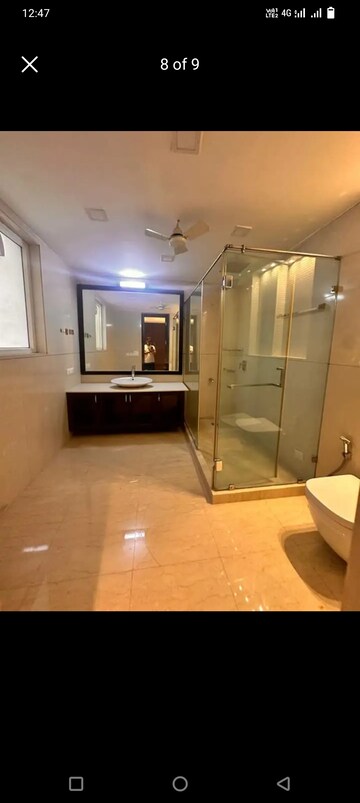 Living Room in 3 BHK Builder Floor at Greater Kailash I – for Rent