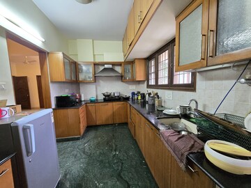 Kitchen in 3 BHK Apartment at Indiranagar – for Rent