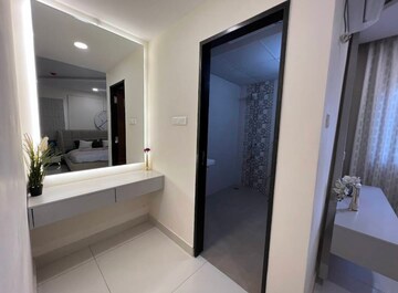 Living Room in 3 BHK Apartment at My Home Tarkshya, Kokapet – for Rent