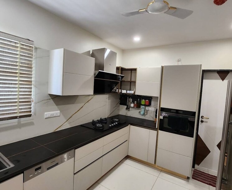 Kitchen, my-home-tarkshya 3 Bedroom 2235 Sq.Ft. Apartment In Kokapet Hyderabad 9086673