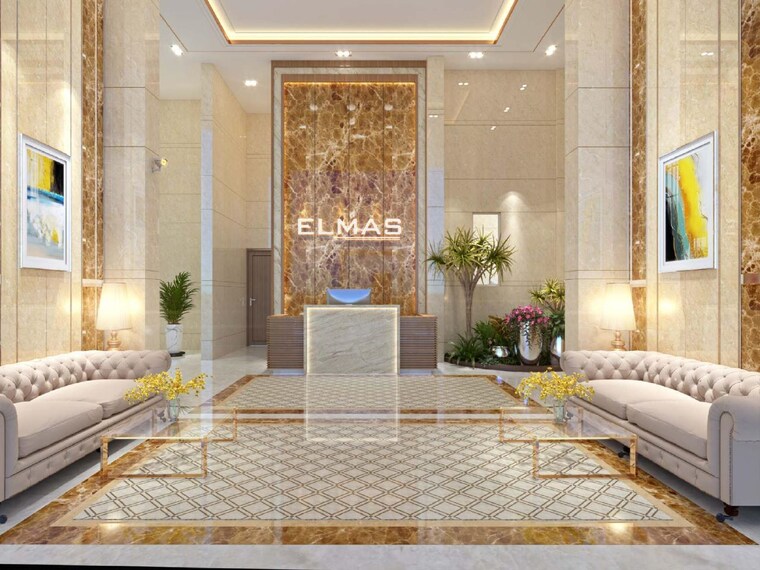 Living Room, sublime-spring-elmas 3 Bedroom 1355 Sq.Ft. Apartment In Sector 12 Greater Noida Greater Noida 9086682