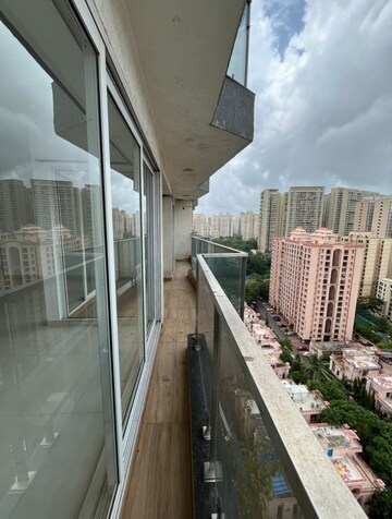 Balcony in 3 BHK Apartment at Soham Crystal Spires, Ghodbunder Road – for Sale