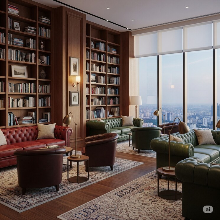 Living Room, indiabulls-estate-and-club 3 Bedroom 2900 Sq.Ft. Apartment In Sector 104 Gurgaon 9086690