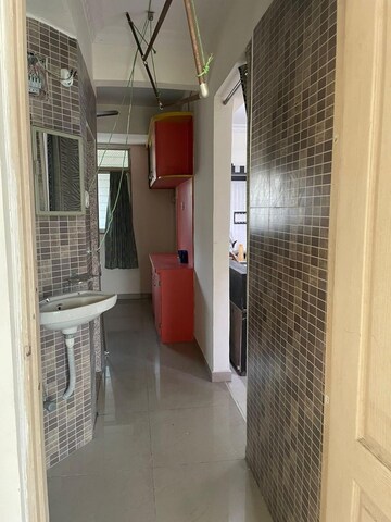 Bathroom in 1 BHK Apartment at Pearl Planet, Kharghar – for Rent