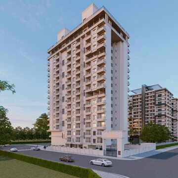 3 BHK Apartment – Exterior View View at BK Prayagraj, Tathawade - for Sale