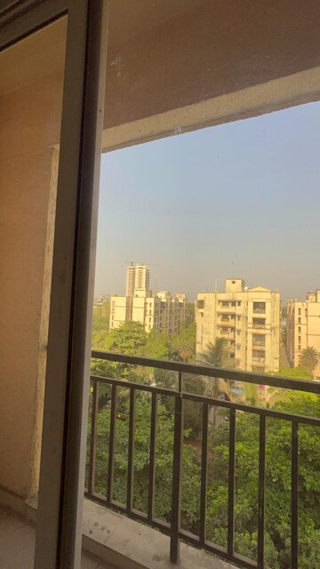 Balcony in 2 BHK Apartment at Cosmos Habitat, Majiwada – for Rent