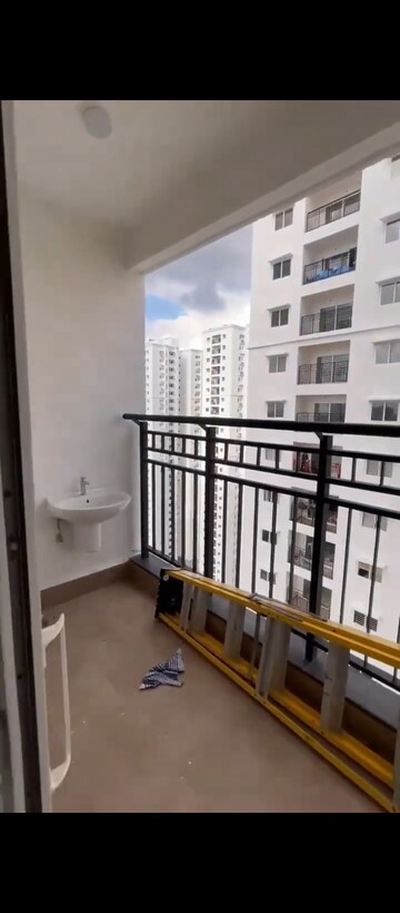 Balcony in 2.5 BHK Apartment at Prestige Tranquil, Kokapet – for Rent